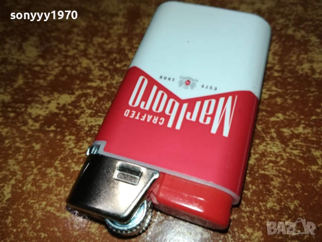 MARLBORO RED-ЗАПАЛКА ЗА КОЛЕКЦИЯ 2310251447, снимка 3 - Колекции - 52155226