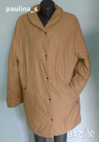 Много топло палто тип шуба от микрофибър "Pier Ageuini" ® / голям размер 