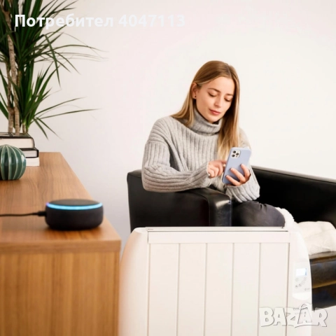 Маслен радиатор Taurus Malbork Connect 1500/2000W с опция за управление чрез Wi-Fi, снимка 3 - Радиатори - 51515122