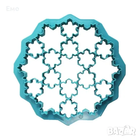 Силиконова форма за сладки и бисквити - сърца, снежинки или животинки, снимка 5 - Други - 48732837