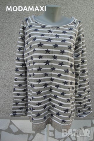 3XL Плътна блуза Laura T. , снимка 1 - Блузи с дълъг ръкав и пуловери - 26937070