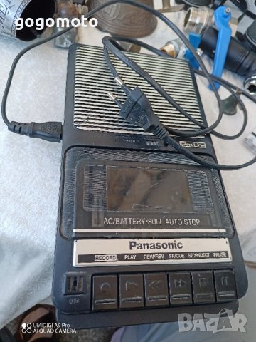 стар японски оригинален касетофон Panasonic , снимка 9 - Други ценни предмети - 44140032