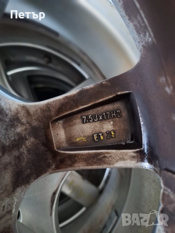 АЛУМИНИЕВИ ДЖАНТИ ЗА АУДИ ФОЛСВАГЕН ШКОДА МЕРЦЕДЕС БМВ  -5Х112-17 цола ЕТ29, снимка 6 - Гуми и джанти - 52034256