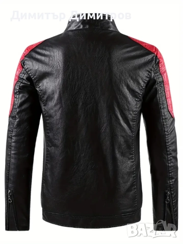 Якета кожени двуцветни= 55-65 лв, снимка 2 - Якета - 52469381
