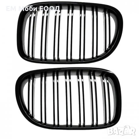 Решетки Бъбреци за БМВ BMW 7 серия F01 F02 2009+ Черен Гланц Двойни, снимка 6 - Аксесоари и консумативи - 32874808