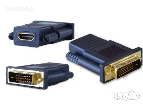 ANIMABG Преходник DVI към HDMI, снимка 4 - Части и Платки - 43845477