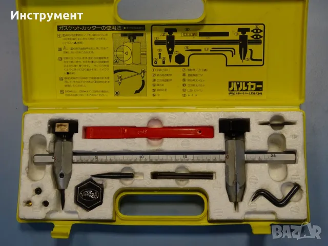 Резачка за уплътнение VALQUA gasket cutter 50-250mm Nippon, снимка 4 - Други инструменти - 49128838