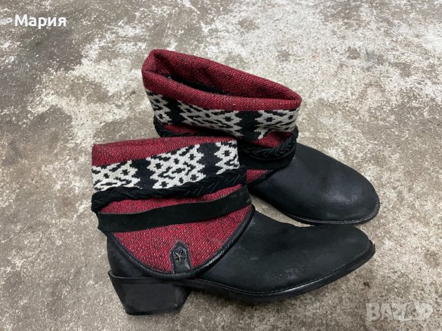 Боти ZARA от естествена кожа, снимка 1