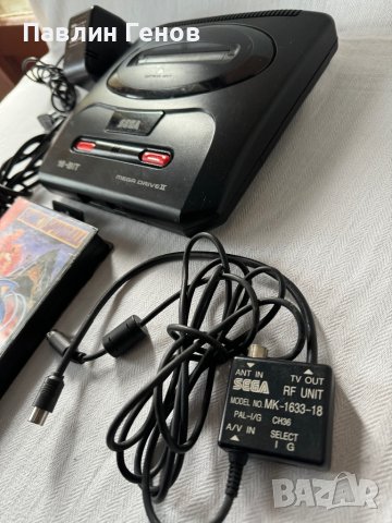 ОРИГИНАЛНА SEGA MEGA DRIVE 2 16 BIT, снимка 3 - Други игри и конзоли - 43887951