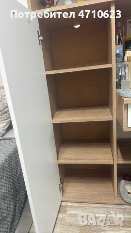 Секция бюро с шкаф, запазена,без дръскотини, снимка 5 - Бюра - 53120812