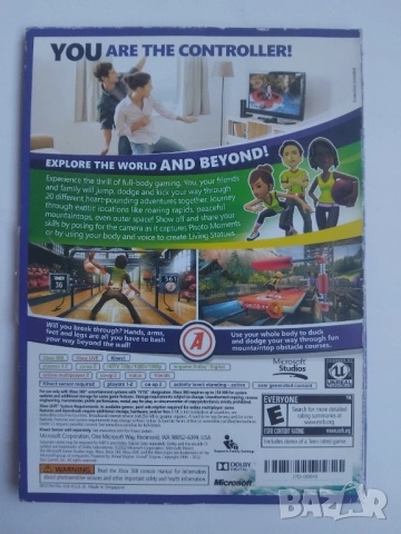 KINECT ADVENTURES XBOX 360 GAME - оригинална игра , снимка 2 - Игри за Xbox - 51801982
