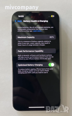 Iphone 13 Pro 128GB battery health 82%, снимка 5 - Apple iPhone - 52849180