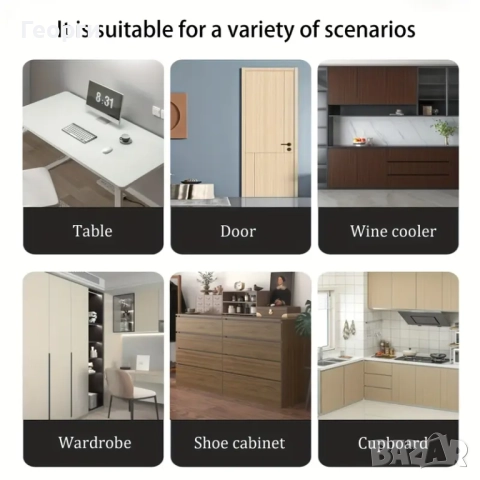 Самозалепващо винилово покритие за обновяване на врата, различни видове, снимка 5 - Други стоки за дома - 51611599