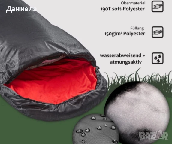 Лек летен спален чувал Living & Garden в различни цветове, снимка 5 - Други стоки за дома - 51039008