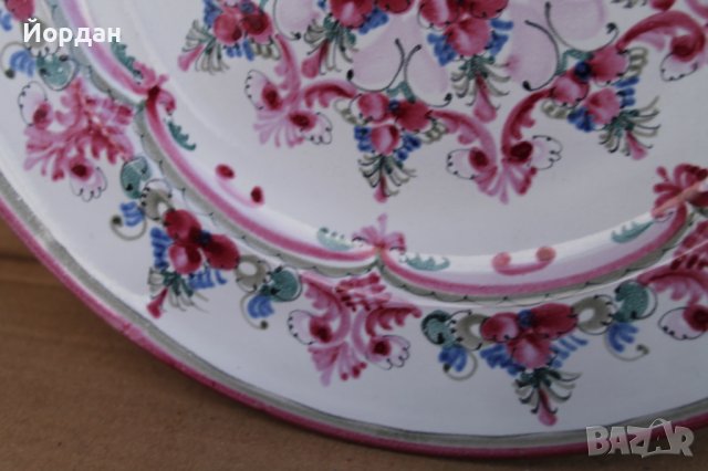 Немска керамична чиния , снимка 4 - Колекции - 43367012