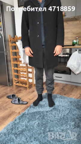 Мъжко палто Grande Gabianno, снимка 5 - Палта - 53245881