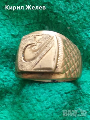 Пръстен стар бронзов 7352, снимка 4 - Нумизматика и бонистика - 33369453