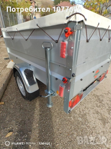 Туристическо ремарке Eduard с общо допустима максимална маса до 750кг , снимка 17 - Ремаркета - 53217020