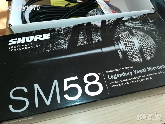 SHURE 0412230942, снимка 7 - Микрофони - 43263540