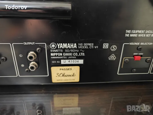 Дек, Усилвател и Тунер Yamaha TC-511B CA-V1 CT-V1, снимка 12 - Ресийвъри, усилватели, смесителни пултове - 48205331