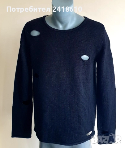 Pierre BALMAIN Wool Mens Size 48 - M  ОРИГИНАЛ! Мъжки Пуловер!, снимка 6 - Пуловери - 52276228