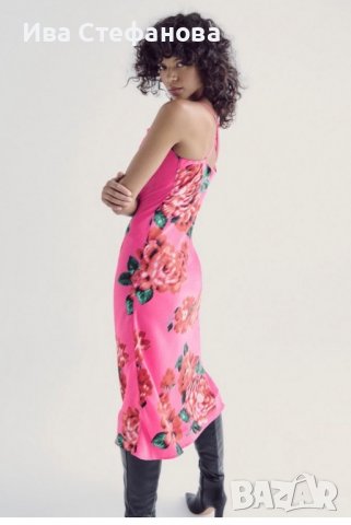 Midi нова дълга рокля с флорален десен Reserved , снимка 5 - Рокли - 37984213