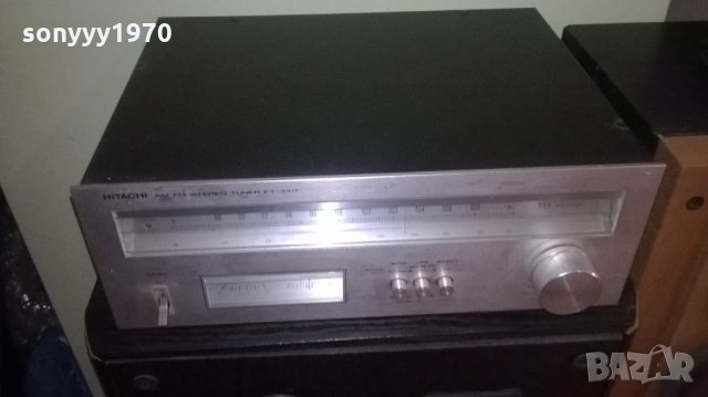 SOLD-ПОРЪЧАН-hitachi stereo tuner-japan-внос швеицария, снимка 2 - Ресийвъри, усилватели, смесителни пултове - 26273529