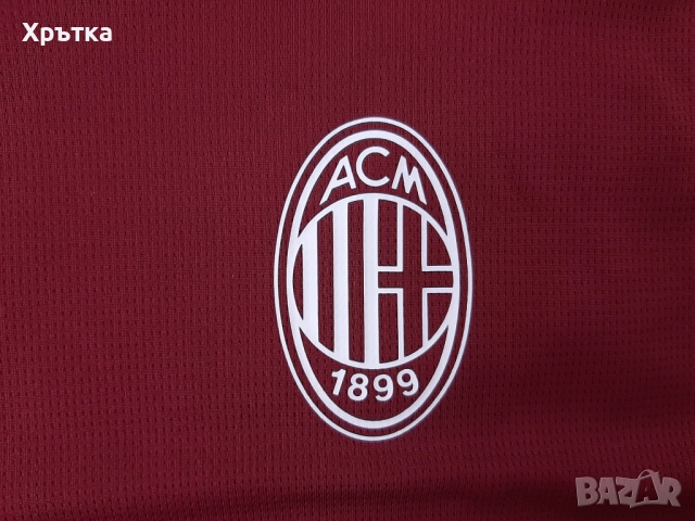 Puma AC Milan - Оригинална мъжка спортна тениска размер M, снимка 6 - Тениски - 51930654