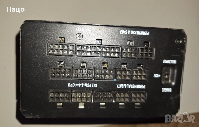 1200W /Corsair HX Series HX1200 - 1200W Platinum, снимка 14 - Захранвания и кутии - 52828258