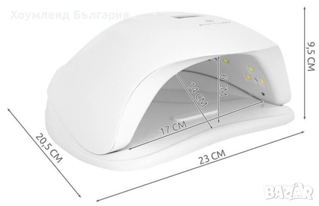 Професионална UV лампа 48W за маникюр - гел лак, снимка 5 - Други - 43986427