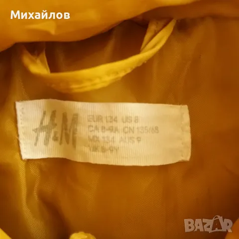 Детско Зимно Яке 134 H&M, снимка 2 - Детски якета и елеци - 47995098