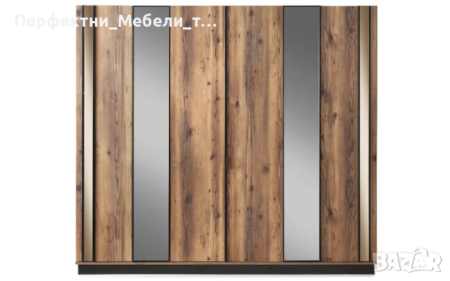 Цялостно обзавеждане за спалня-гардероб,спалня с механизъм,огледало,скрин,нощни шкафчета, снимка 2 - Спални и легла - 51921741