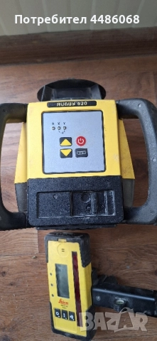 ротационен лазерен нивилир Leica rugby 620, снимка 4 - Измервателни инструменти - 52451102