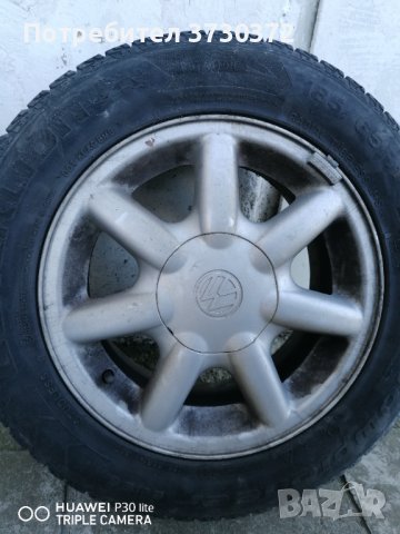 Джанти 14 с гуми за фолксваген. , снимка 2 - Части - 43072460