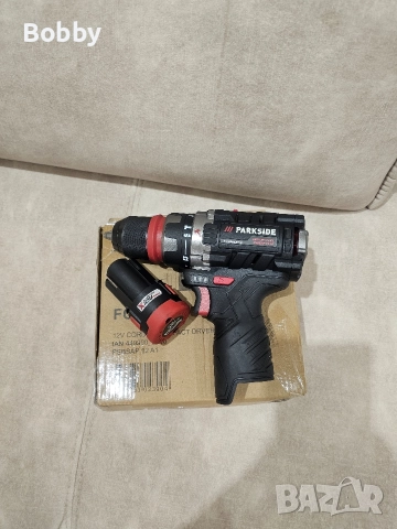 НОВ ударен винтоверт/бормашина PSBSAP 12 A1 45NM Parkside Performance + Батерия и Гаранция 