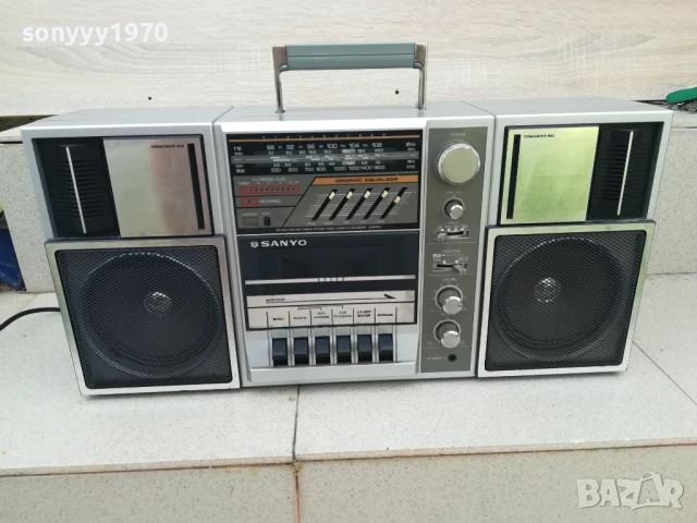 японски касетофон-sanyo 2006251144, снимка 7 - Радиокасетофони, транзистори - 50734659