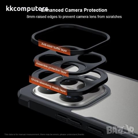 XUNDD Калъф за Xiaomi 15T Pro, Прозрачен акрилен гръб | Удароустойчив | Протектор в Комплекта, снимка 5 - Калъфи, кейсове - 52377436