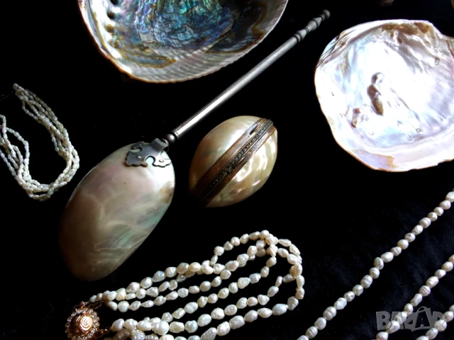 Перли,седеф и др., снимка 4 - Антикварни и старинни предмети - 51305645
