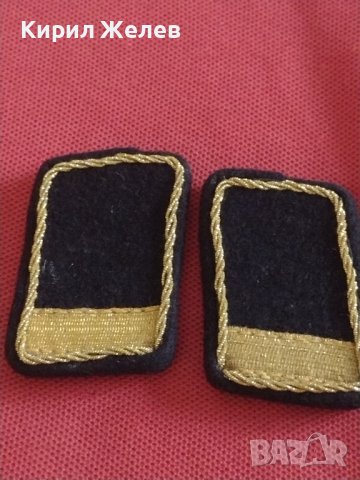 Български военни сърмени петлици вензели ЖП войски за КОЛЕКЦИОНЕРИ 26218