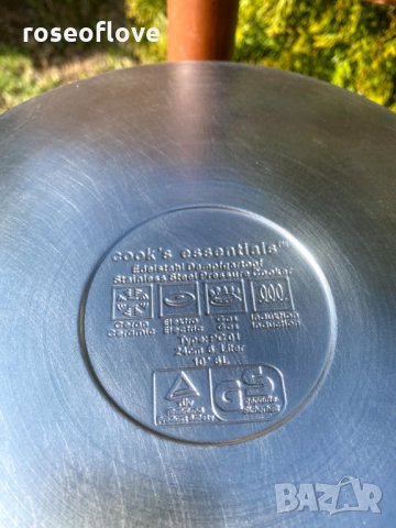 COOK'S ESSENTIALS Висококачествена модерна Германска тенджера под налягане 6 литра, снимка 12 - Съдове за готвене - 32410427