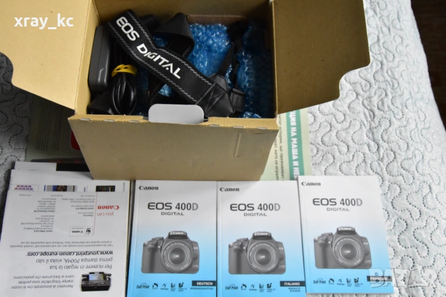Canon 350D + 400D пакет, снимка 5 - Фотоапарати - 53274708