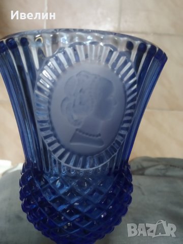 уникална кристална чаша, снимка 2 - Антикварни и старинни предмети - 32750599