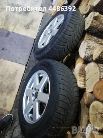 Джанти -17 цола със зимни гуми 235/65/17-5Х108, снимка 3 - Гуми и джанти - 52534311
