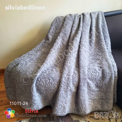 ПромоцияСпести 19.80!Голямо дебело едноцветно релефно одеяло за спалня, снимка 2 - Олекотени завивки и одеяла - 47334795