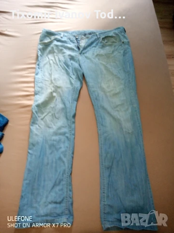 Дънки здрави номер 34-36, снимка 1