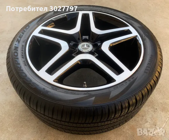 Оригинални джанти Mercedes GLS 63 AMG W166 ML63 гуми 295/40R21 BRABUS, снимка 10 - Гуми и джанти - 48453932