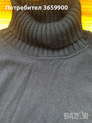 Дамско поло  Jones New York,L размер,с ламе, снимка 2 - Блузи с дълъг ръкав и пуловери - 43379301
