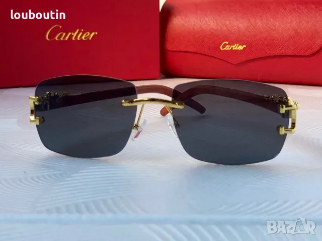Cartier 2024 мъжки слънчеви очила, снимка 10 - Слънчеви и диоптрични очила - 48018486