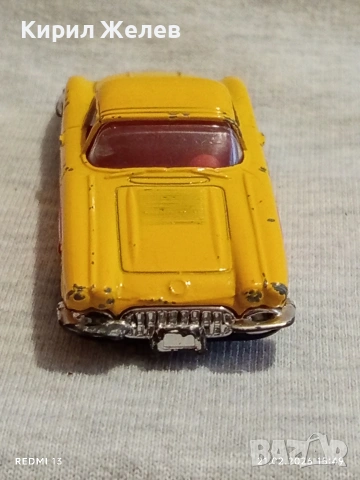 Метална количка Chevrolet Corvette много красива за КОЛЕКЦИЯ ДЕКОРАЦИЯ 26690, снимка 2 - Колекции - 53573291