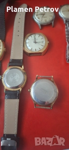 Швейцарски часовници/съветски и немски/, снимка 13 - Антикварни и старинни предмети - 22407041